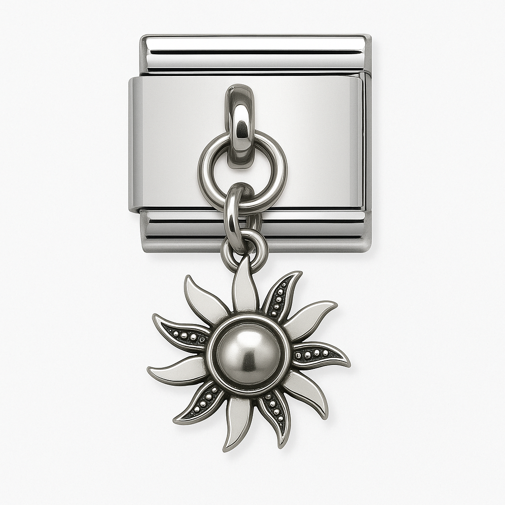 Soleil argenté. Argent