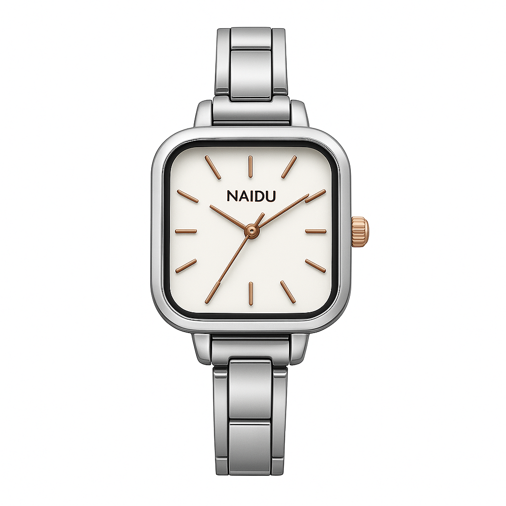 Montre Carré Charms Argenté